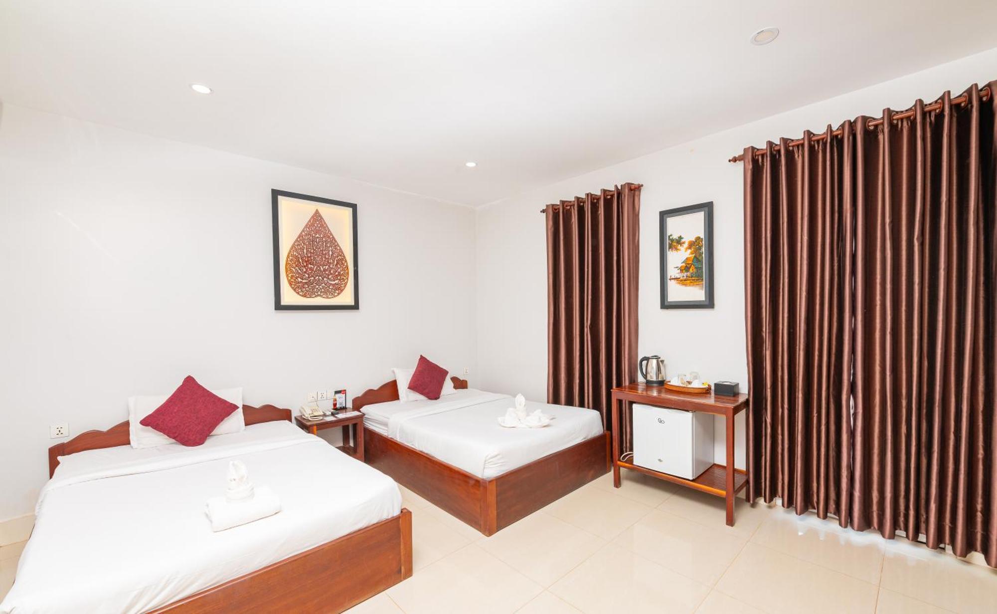 Damnak Soksan Hotel Siem Reap Eksteriør bilde