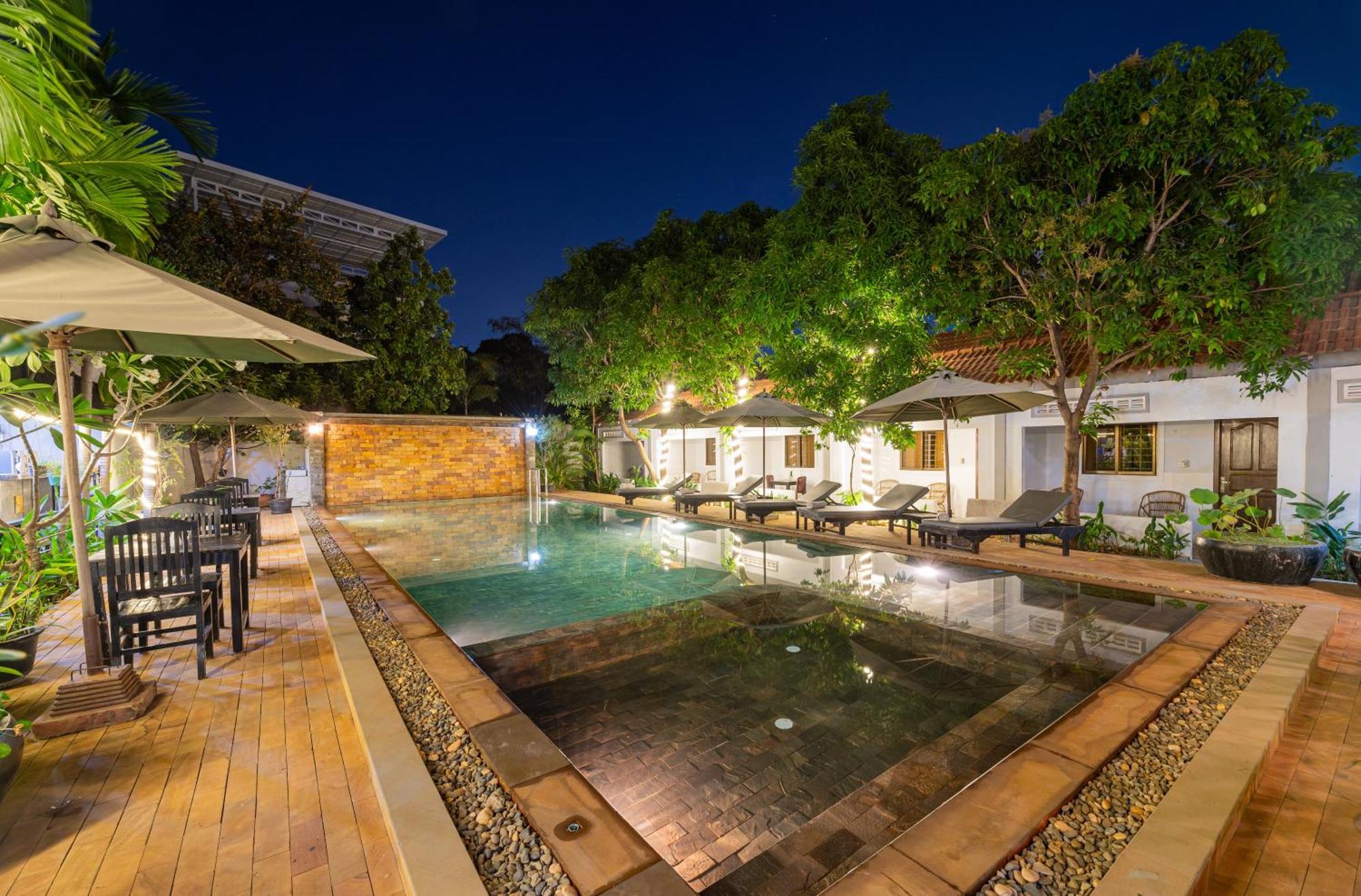 Damnak Soksan Hotel Siem Reap Eksteriør bilde
