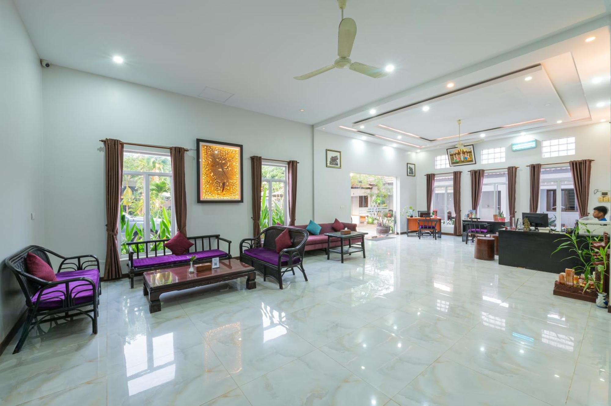 Damnak Soksan Hotel Siem Reap Eksteriør bilde