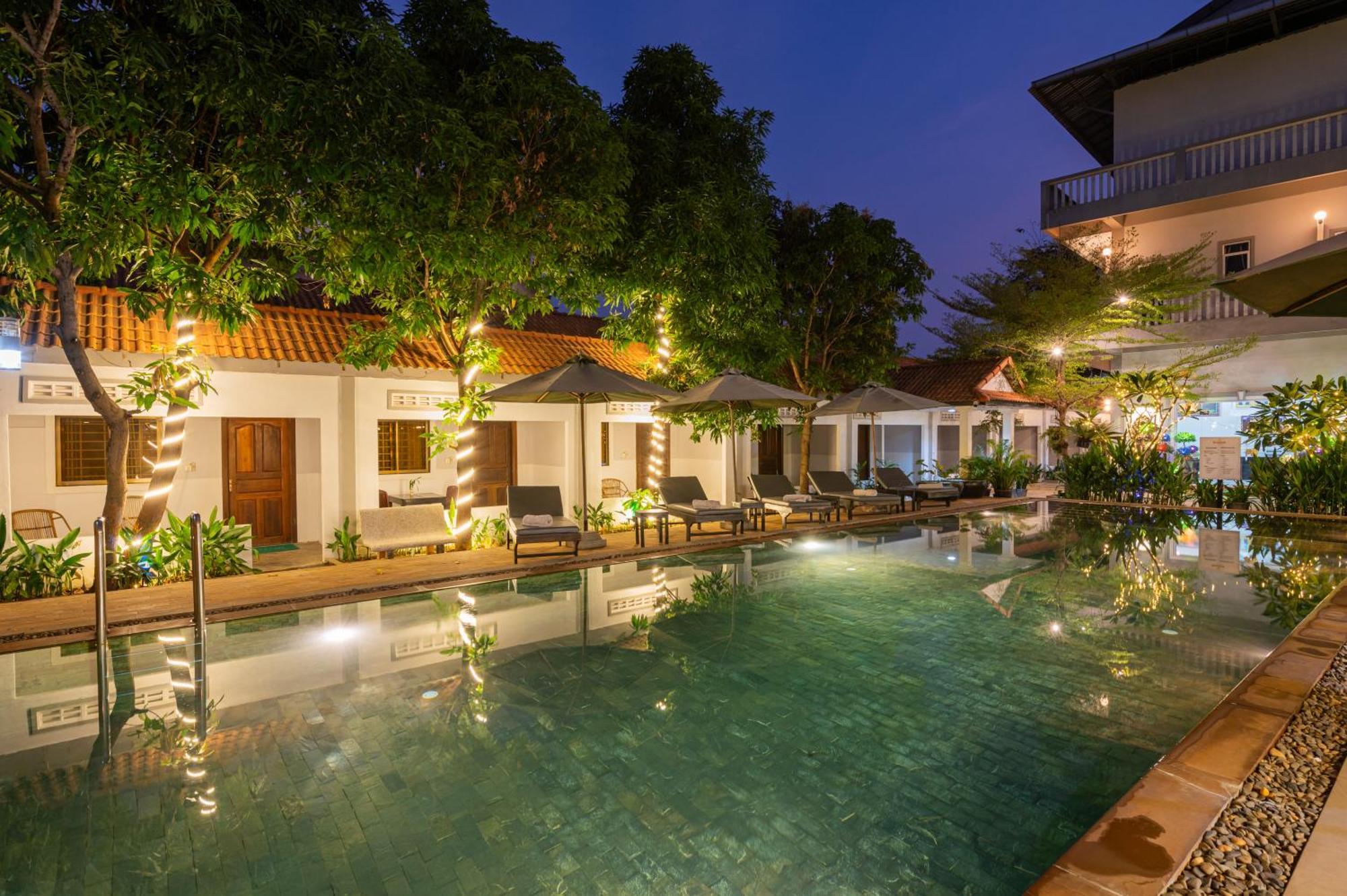 Damnak Soksan Hotel Siem Reap Eksteriør bilde