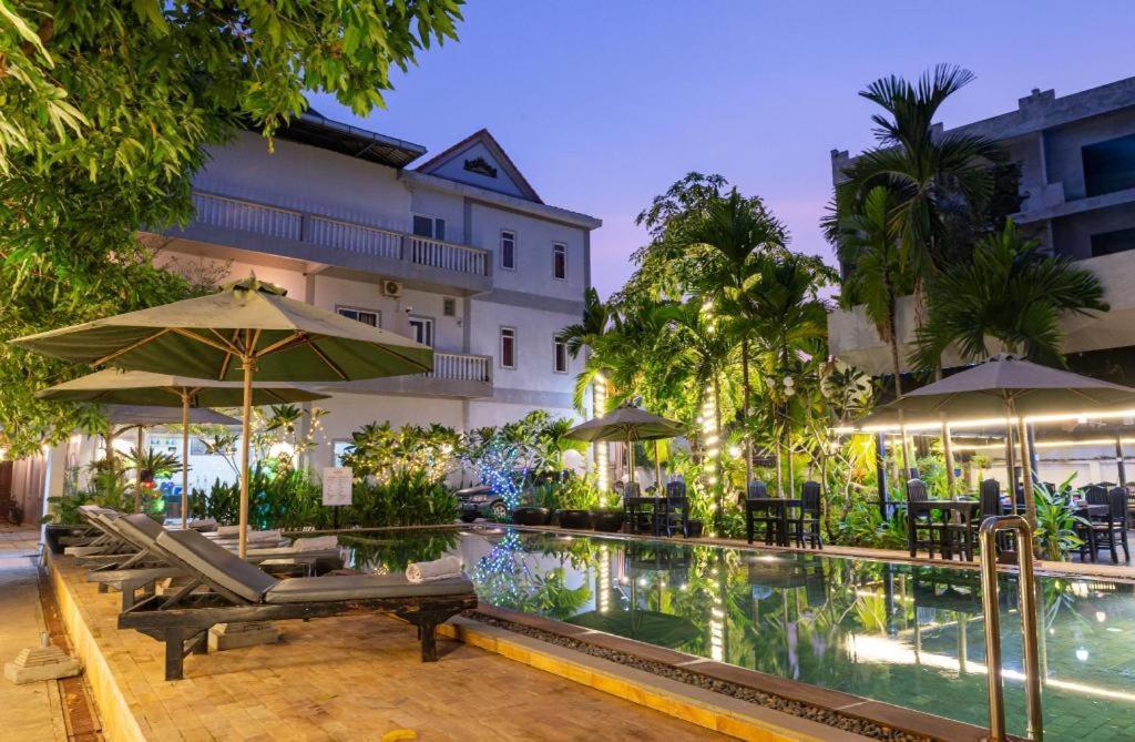 Damnak Soksan Hotel Siem Reap Eksteriør bilde